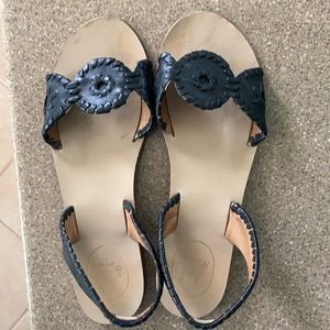 Black Jack Rogers sandals